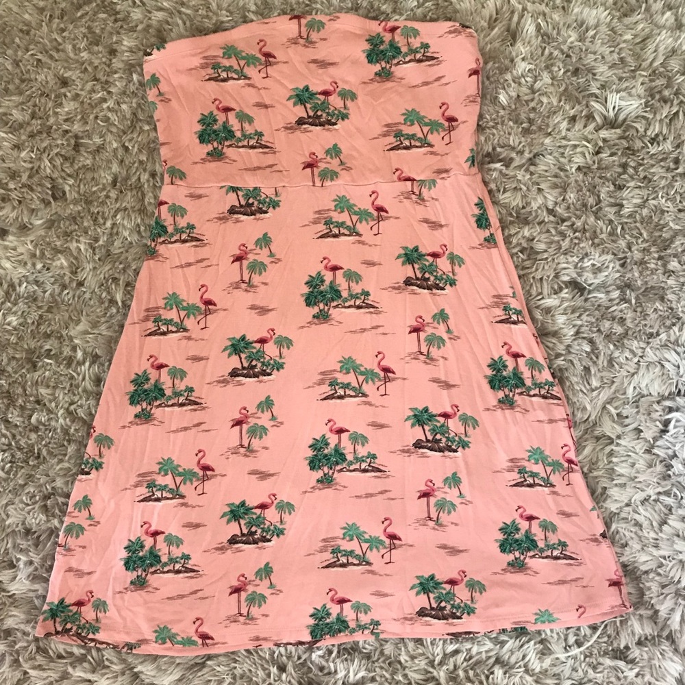 Strapless dress